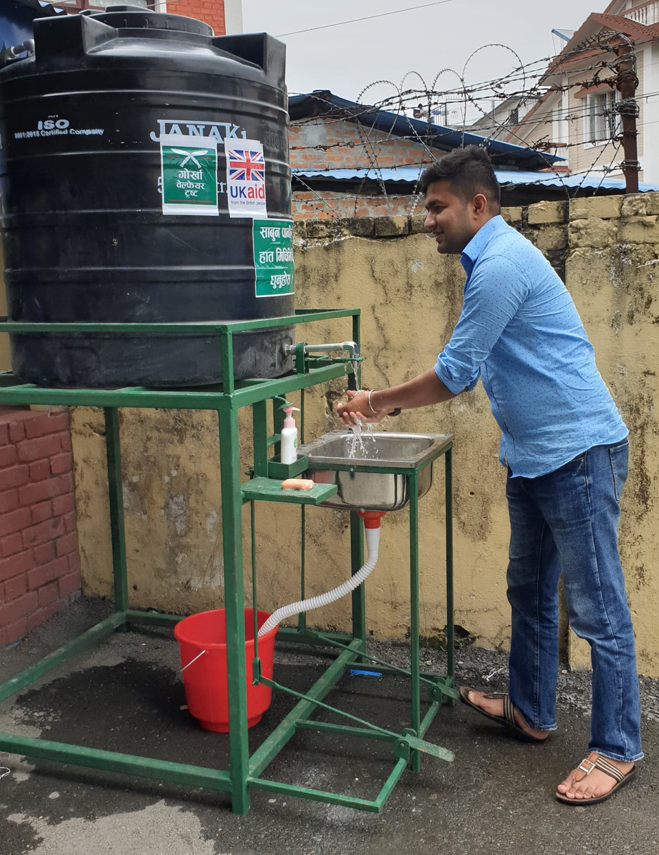tharmal_gun_test_dharan_Police_one