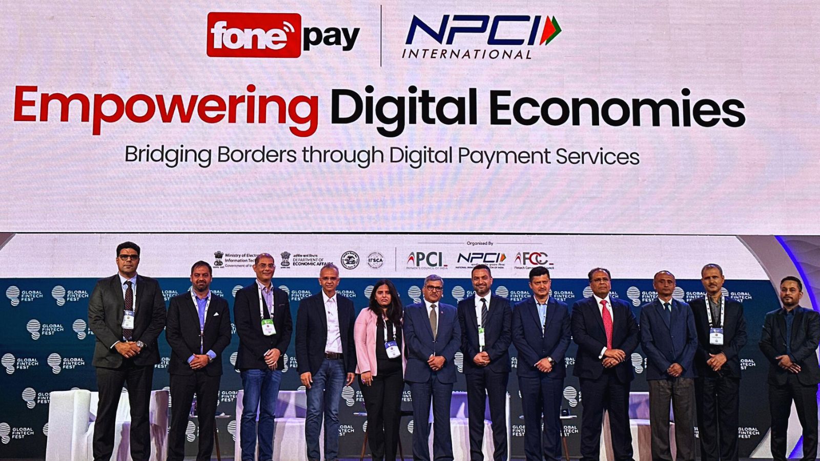 Global fintech fest fone pay with NPCI (2)