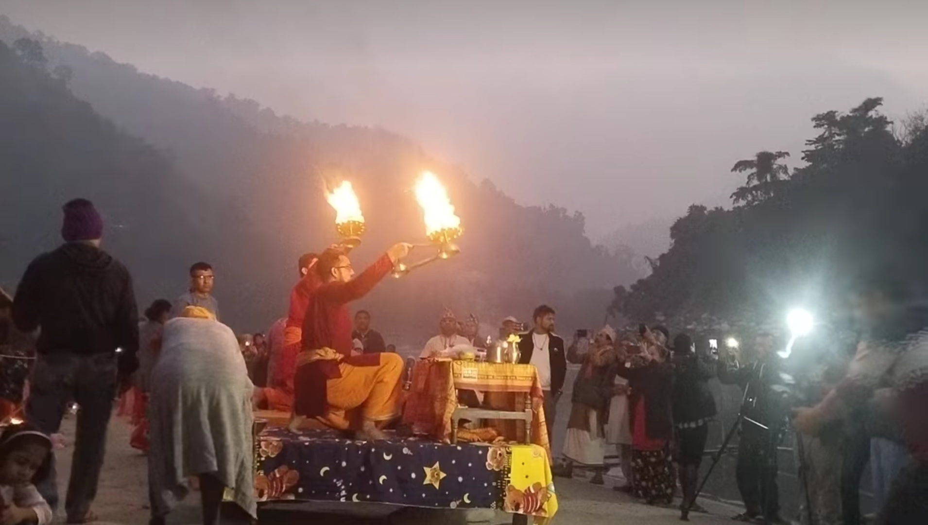 Kaushiki maha aarati barahakshetra