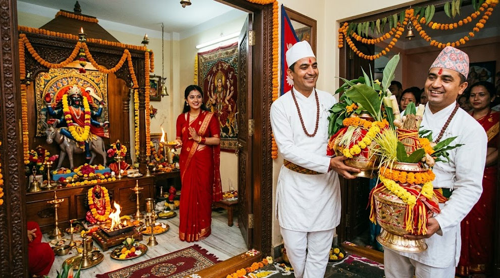 आश्विन शुक्ल सप्तमीः फूलपाती भित्र्याइँदै